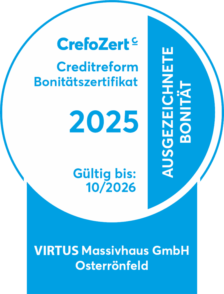 CrefoZert 2025 Zertifikat - Ausgezeichnete Bonität